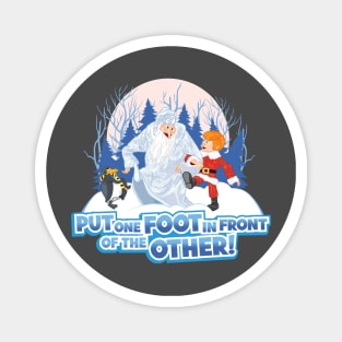 Put One Foot In Front Of The Other - Santa Claus Is Coming To Town Magnet